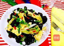 大葱木耳炒鸡蛋的做法图解11