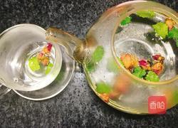 薄荷玫瑰花茶的做法图解2
