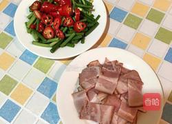 培根炒蒜苗的做法图解2