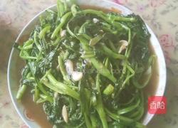 清炒油菜的做法图解4