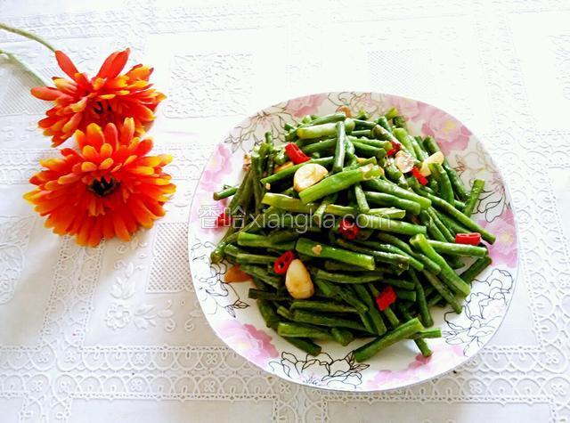 焖豆角