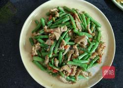 长豆角炒肉的做法图解6