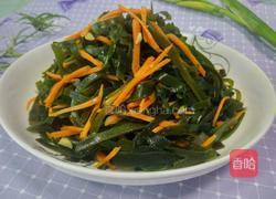 胡萝卜炒海带丝的做法图解8