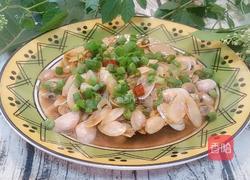 葱爆海瓜子的做法图解5