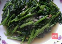 家常通菜的做法图解4