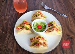 美式总汇三明治的做法图解12