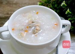 宝宝三文鱼粥的做法图解7