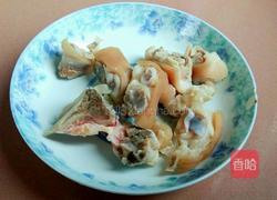 红枣花生猪蹄汤的做法图解4