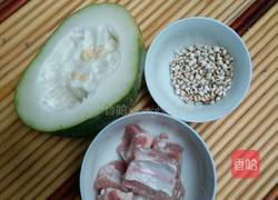 冬瓜排骨薏米汤的做法图解1