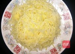 胡萝卜丝炒土豆丝的做法图解3