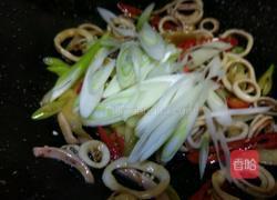 姜蔥爆魷魚筒的做法圖解11