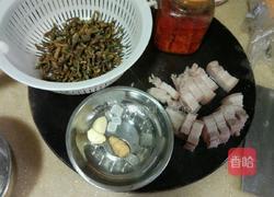 干豆角蒸肉的做法图解3