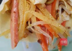蔬菜卷饼的做法图解7