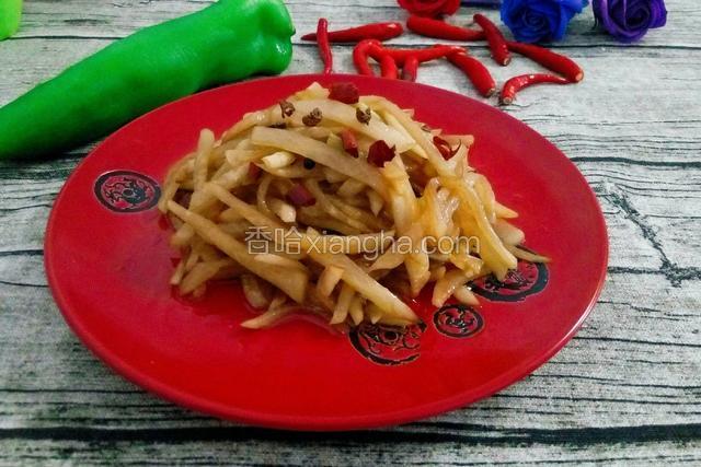 盛入盘子中即食