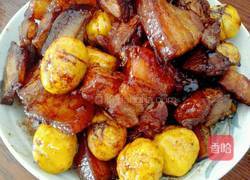 板栗烧肉的做法图解9