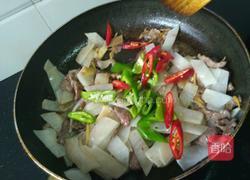 萝卜炒牛肉的做法图解7