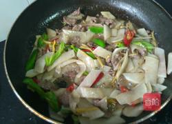 萝卜炒牛肉的做法图解8