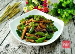 青椒牛肚的做法图解7