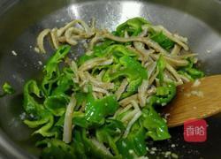 青椒牛肚的做法图解5