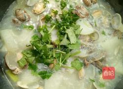 冬瓜花蛤汤的做法图解7
