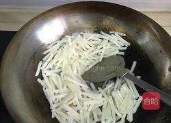 螃蟹炒糕的做法图解4