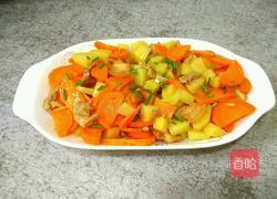 胡萝卜土豆烧肉的做法图解8