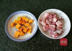 南瓜排骨的做法图解2