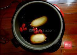 清甜桂花糯米藕的做法图解7