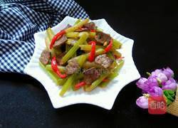 芹菜炒猪肝的做法图解11