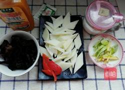 山药炒黑木耳的做法图解4