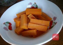 咸蛋黄南瓜条的做法图解3