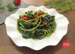 炒红薯叶的做法图解7