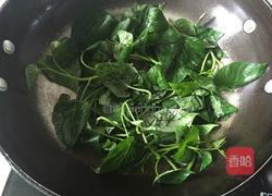 炒红薯叶的做法图解6