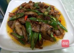 青椒炒猪头肉的做法图解5