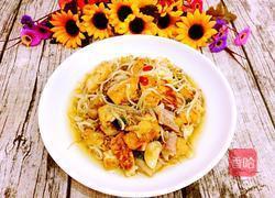 豆芽炒豆泡的做法图解11