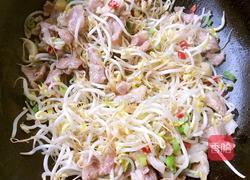 豆芽炒豆泡的做法图解7