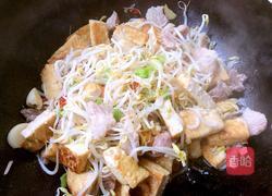 豆芽炒豆泡的做法图解8