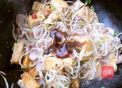 豆芽炒豆泡的做法图解9