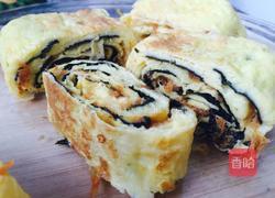 紫菜肉松鸡蛋卷！的做法图解5