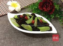 凉拌木耳丝瓜的做法图解8