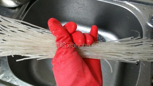 加洗净的粉条