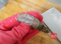 蒜蓉开边虾的做法图解2