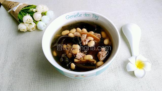 海带炖黄豆