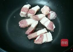 鱿鱼干烧五花肉的做法图解5