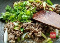 大葱炒羊肉的做法图解5