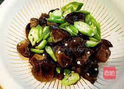 蒜蓉肉末烧秋葵木耳的做法图解6