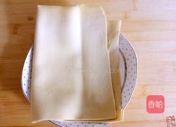 豆皮蔬菜卷的做法图解1