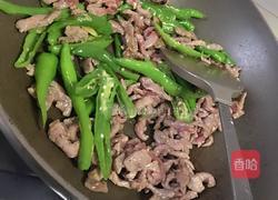 尖椒牛柳的做法图解8