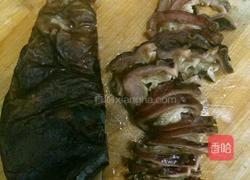 腊肉猪肚的做法图解3