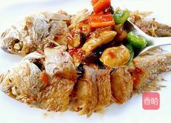 家常干烧黄花鱼的做法图解17